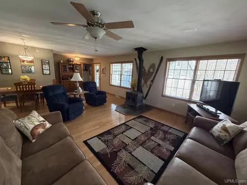 Living - n7776 Carmody Road, Munising, MI 49862 photo 2 of 4