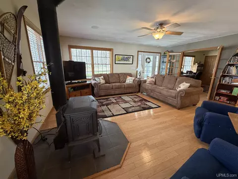 Living - n7776 Carmody Road, Munising, MI 49862 photo 4 of 4
