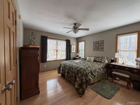 Bedroom - n7776 Carmody Road, Munising, MI 49862 photo 2 of 3