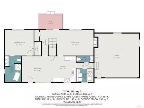 Floorplan - 2580 Lola, Au Gres, MI 48703 photo 1 of 2
