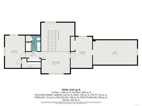 Floorplan - 2580 Lola, Au Gres, MI 48703 photo 2 of 2