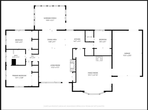 Floorplan - 2881 Dean, Harrison, MI 48625 photo 1 of 1