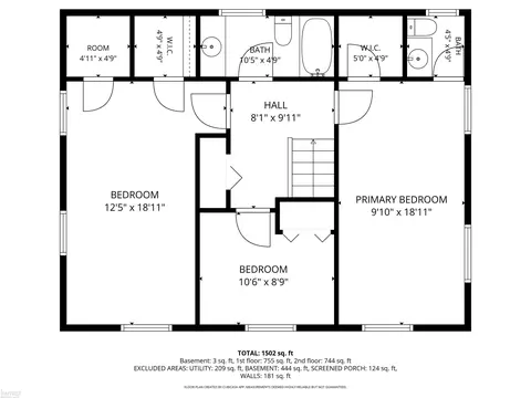 Floorplan - 3626 Easthampton, Flint, MI 48503 photo 5 of 8