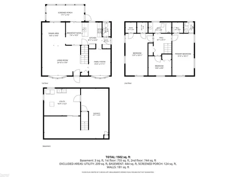 Floorplan - 3626 Easthampton, Flint, MI 48503 photo 7 of 8