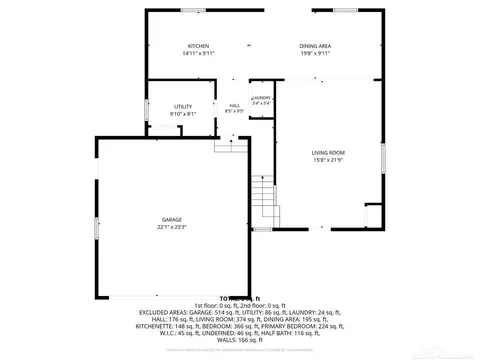 Floorplan - 3203 Fruit, Algonac, MI 48001 photo 6 of 6