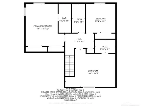 Floorplan - 3203 Fruit, Algonac, MI 48001 photo 4 of 6