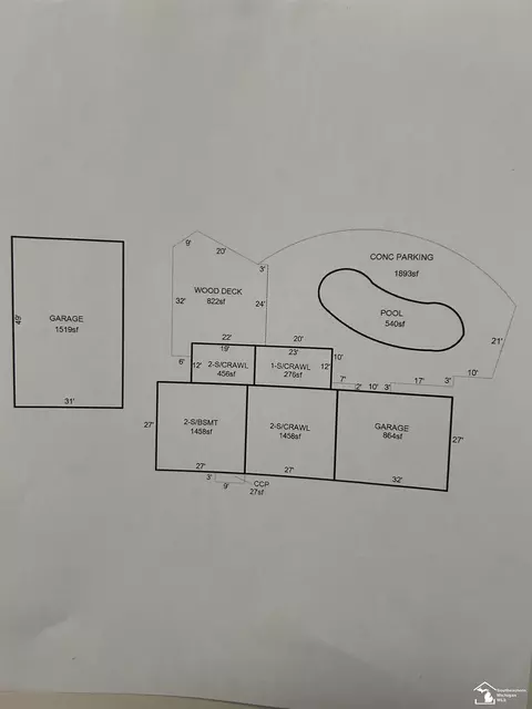 Floorplan - 1372 Laurelhurst, Temperance, MI 48182 photo 1 of 1