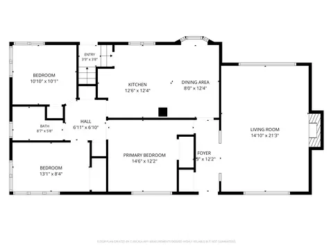 Floorplan - 536 Warren, Flushing, MI 48433 photo 1 of 3