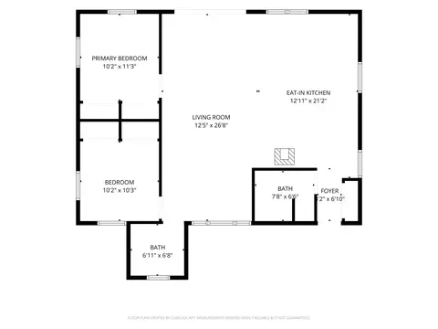 Floorplan - 1627 Riverside, Gladwin, MI 48624 photo 1 of 1