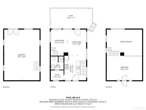 Floorplan - 17904 Silver, L'anse, MI 49946 photo 1 of 1