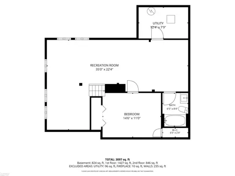 Floorplan - 3183 Bridle, Flint, MI 48507 photo 1 of 7