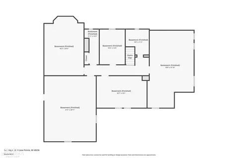 Floorplan - 257 Ridge, Grosse Pointe Farms, MI 48236 photo 3 of 3