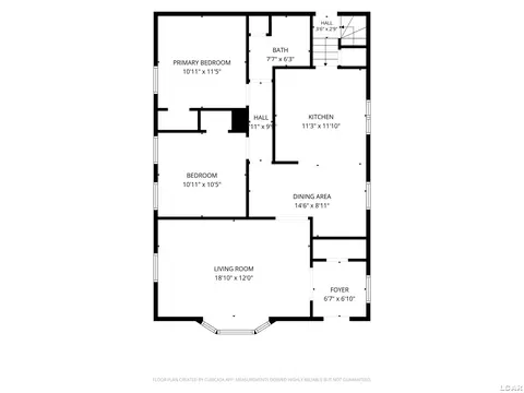 Floorplan - 922 Addison, Adrian, MI 49221 photo 1 of 1