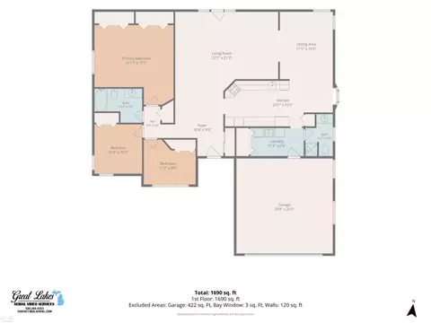 Floorplan - 6440 Benoit, Clay, MI 48001 photo 1 of 1