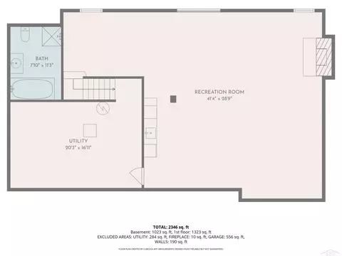 Floorplan - 637 Riverview, Gladwin, MI 48624 photo 2 of 3