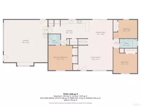 Floorplan - 637 Riverview, Gladwin, MI 48624 photo 1 of 3
