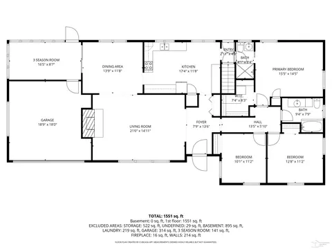 Floorplan - 4666 E Dunbar Rd, Monroe, MI 48161 photo 1 of 4
