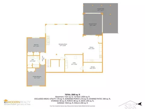 Floorplan - 4984 Dunbar, Gladwin, MI 48624 photo 2 of 3