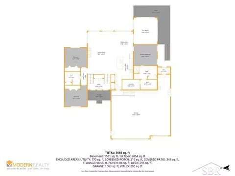 Floorplan - 4984 Dunbar, Gladwin, MI 48624 photo 1 of 3