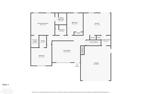 Floorplan - 9201 Lambs, Wales, MI 48027 photo 1 of 2