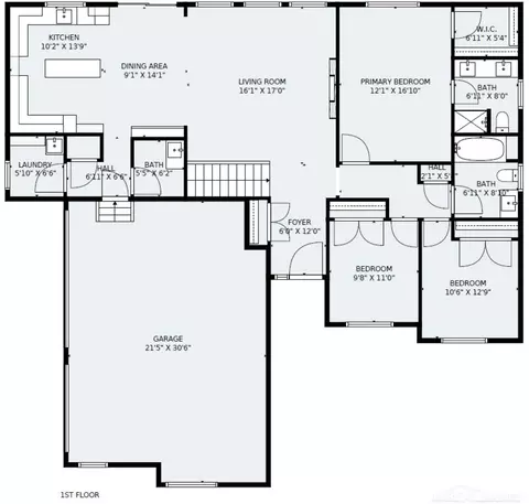 Floorplan - 45519 Gable, Macomb, MI 48044 photo 1 of 1