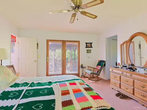 Bedroom - n6355 Alger Heights Road, Munising, MI 49862 photo 3 of 3