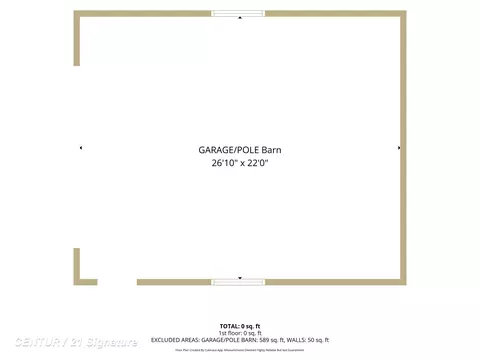 Floorplan - 2691 Rumsey, Au Gres, MI 48703 photo 2 of 2