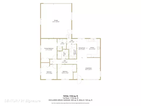 Floorplan - 2691 Rumsey, Au Gres, MI 48703 photo 1 of 2