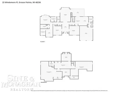 Floorplan - 22 Windemere, Grosse Pointe Farms, MI 48236 photo 3 of 3