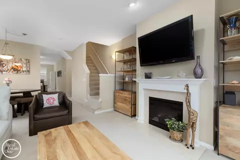Living - 1048 Lakepointe #A, Grosse Pointe Park, MI 48230 photo 8 of 11
