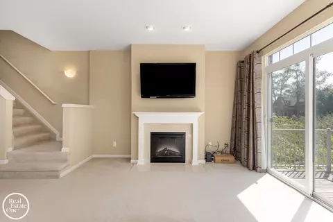 Living - 1048 Lakepointe #A, Grosse Pointe Park, MI 48230 photo 7 of 11