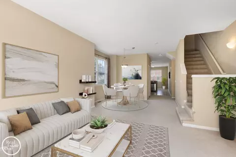 Living - 1048 Lakepointe #A, Grosse Pointe Park, MI 48230 photo 5 of 11