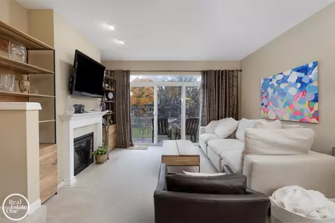 Living - 1048 Lakepointe #A, Grosse Pointe Park, MI 48230 photo 9 of 11