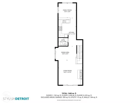 Floorplan - 1048 Lakepointe #A, Grosse Pointe Park, MI 48230 photo 1 of 4
