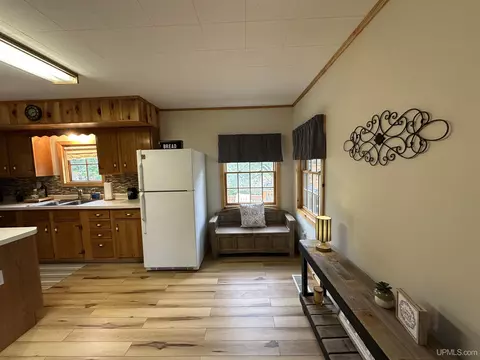 Kitchen - 1734 Little Perch Lake Rd, Ishpeming, MI 49849 photo 4 of 7