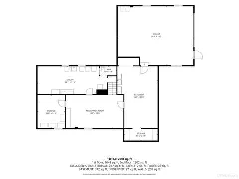Floorplan - 315 Seilo, Ishpeming, MI 49849 photo 2 of 3