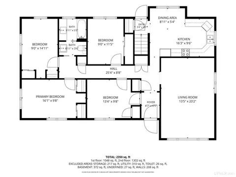 Floorplan - 315 Seilo, Ishpeming, MI 49849 photo 1 of 3