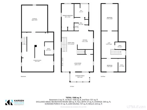 Floorplan - 1225 N Second, Ishpeming, MI 49849 photo 4 of 4