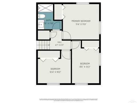 Floorplan - 1447 Cedarwood, Flushing, MI 48433 photo 2 of 3