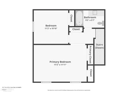 Floorplan - 935 Brown, Saint Clair, MI 48079 photo 1 of 3