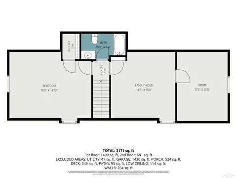 Floorplan - 3850 S Fenmore, Merrill, MI 48637 photo 2 of 2