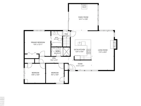 Floorplan - 930 E Cres, Grosse Pointe Woods, MI 48236 photo 1 of 3