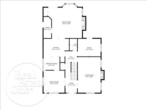 Floorplan - 324 Cloverly, Grosse Pointe Farms, MI 48236 photo 3 of 4