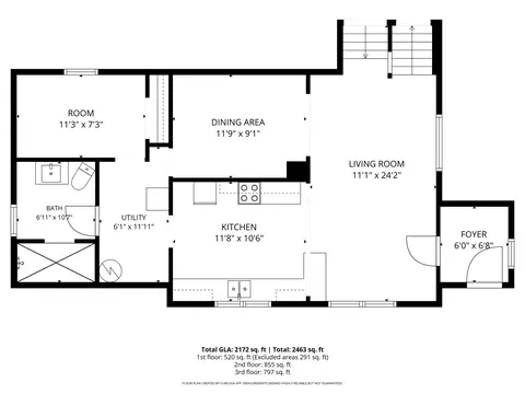 Floorplan - 3208 W Bath, Perry, MI 48872 photo 2 of 4