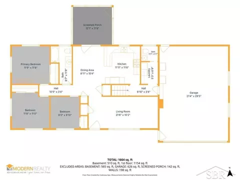 Floorplan - 3448 Clendening, Gladwin, MI 48624 photo 1 of 2