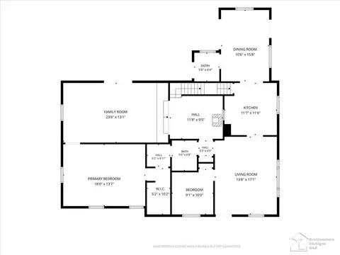 Floorplan - 6740 Summerfield, Temperance, MI 48182 photo 2 of 4