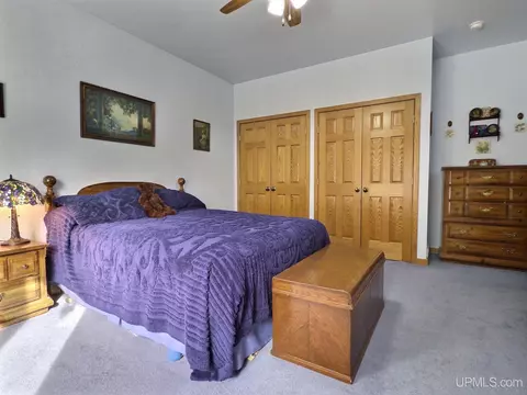 Bedroom - 5877 Five Mile Pt, Allouez, MI 49805 photo 2 of 6