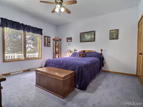Bedroom - 5877 Five Mile Pt, Allouez, MI 49805 photo 1 of 6