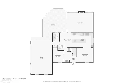 Floorplan - 3473 Summit Rdg, Rochester Hills, MI 48306 photo 2 of 4