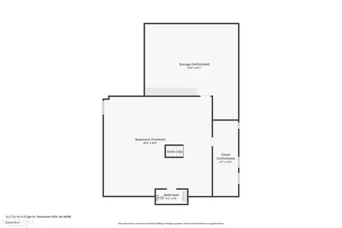 Floorplan - 3473 Summit Rdg, Rochester Hills, MI 48306 photo 1 of 4